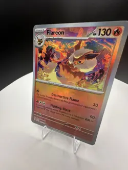 Pokemon TCG Flareon Master Ball Pattern 013/131 SV: Prismatic Evolutions - Image 2