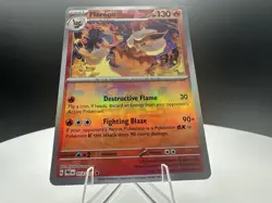 Pokemon TCG Flareon Master Ball Pattern 013/131 SV: Prismatic Evolutions - Image 5
