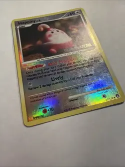 Pokemon TCG Diamond & Pearl Happiny 52/123 Stamped Reverse Holo - Image 2