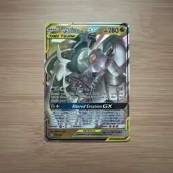 Arceus & Dialga & Palkia GX 156/236 Pokemon TCG Cosmic Eclipse Holo Ultra Rare - Image 1