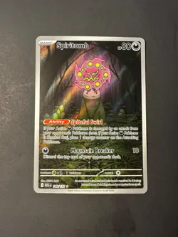 2025 Pokemon Mega Evolutions spiritomb 148 /132 Full Art Illustration rare 02 - Image 1