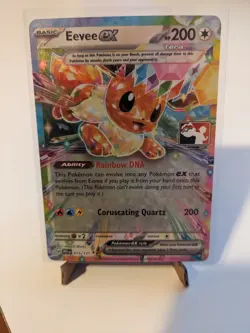 Play! Pokemon Prize Pack Series 7 Prismatic Evolutions 075/131 Eevee ex - Image 1