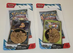Pokemon Journey Together 2 Pack Lot Yanma & Scraggy Blisters w/coins SEALED New - Image 1