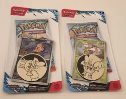 Pokemon Journey Together 2 Pack Lot Yanma & Scraggy Blisters w/coins SEALED New - Image 3