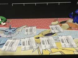 Lechonk POKEMON CENTER Stamp 155/198 Reverse Holo Sealed Promo Scarlet Violet - Image 4