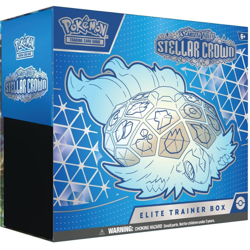 Pokemon TCG Stellar Crown ETB Sealed New - Image 1