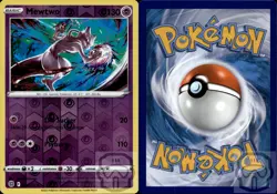 Mewtwo 056/172 R Brilliant Stars Pokemon Reverse Holo NM/M - Image 2