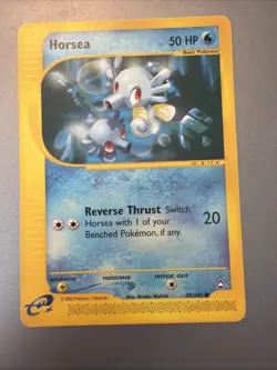 Pokemon - EX Aquapolis - Horsea - 85/147 - Vintage - 2002 - Image 1