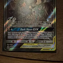 Pokemon Umbreon & Darkrai GX SM241 TAG TEAM Black Star Promo Holo Sun & Moon - Image 2