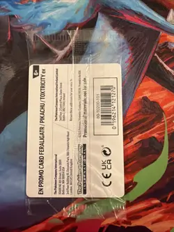 Feraligatr 213 SEALED Pokemon Day Illustration Contest 2024 Pokemon TCG MINT - Image 2