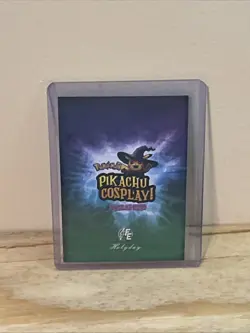 Pikachu Cosplay Pokemon Child's Play #E5 Silver Holo Box Hit Electric - Image 2