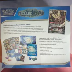 Pokemon Center Stellar Crown Elite Trainer Box ETB New & Sealed - Image 2