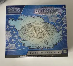 Pokemon TCG Stellar Crown ETB Scarlet and Violet Elite Trainer Box New Sealed - Image 1