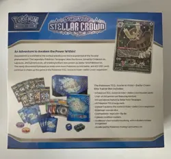 Pokemon TCG Stellar Crown ETB Scarlet and Violet Elite Trainer Box New Sealed - Image 3