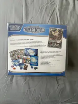 Pokemon TCG Stellar Crown Pokemon Center Elite Trainer Box New (Small Nick) - Image 3