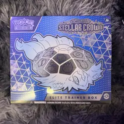 Pokemon stellar crown elite trainer box ETB Scarlet & Violet NEW Factory Sealed - Image 1