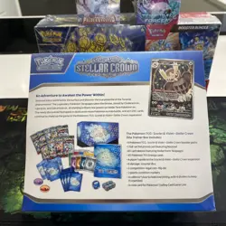 Pokemon TCG: Stellar Crown - Elite Trainer Box ETB Brand New & Sealed - In Hand - Image 2