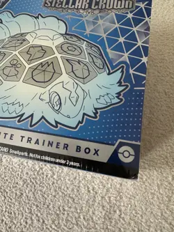Pokemon Scarlet & Violet Stellar Crown Elite Trainer Box ETB brand new sealed - Image 2