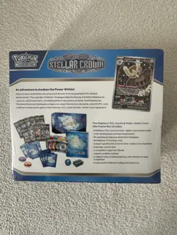 Pokemon Scarlet & Violet Stellar Crown Elite Trainer Box ETB brand new sealed - Image 4