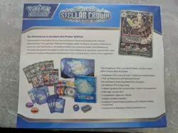 Pokemon TCG Stellar Crown Elite Trainer Box (ETB) - New Sealed - Image 2