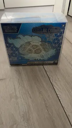 Pokemon TCG Stellar Crown ETB Elite Trainer Box New And Factory Sealed - Image 1