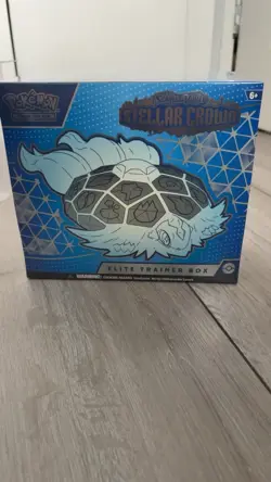 Pokemon TCG Stellar Crown ETB Elite Trainer Box New And Factory Sealed - Image 2