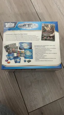 Pokemon TCG Stellar Crown ETB Elite Trainer Box New And Factory Sealed - Image 4