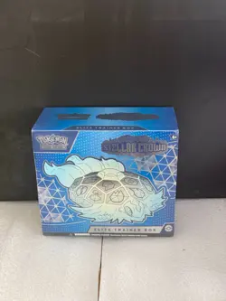 Pokemon TCG SV Stellar Crown ETB Elite Trainer Box Mint Factory Sealed Rare Blue - Image 1