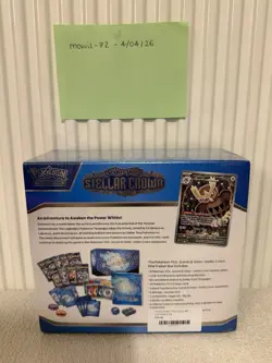 Pokemon TCG Stellar Crown Elite Trainer Box - small rip show in pictures - Image 2