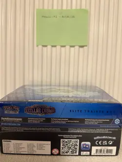 Pokemon TCG Stellar Crown Elite Trainer Box - small rip show in pictures - Image 3