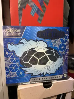 Pokemon TCG Scarlet & Violet Stellar Crown Elite Trainer Box New & Sealed - Image 1
