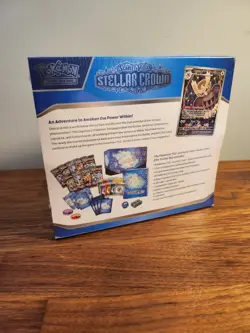 Pokemon TCG Scarlet & Violet Stellar Crown Elite Trainer Box ETB New Sealed - Image 2