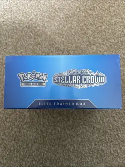 Pokemon TCG Scarlet & Violet Stellar Crown Elite Trainer Box ETB New Sealed - Image 3