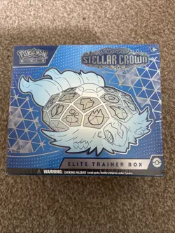 Pokemon TCG Scarlet & Violet Stellar Crown Elite Trainer Box ETB New Sealed - Image 1