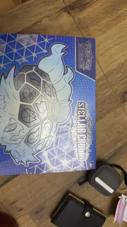 Pokemon TCG Scarlet & Violet Stellar Crown ETB Elite Trainer Box Sealed New - Image 3