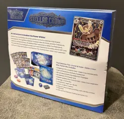 Pokemon TCG Stellar Crown ETB Elite Trainer Box Sealed - Image 2