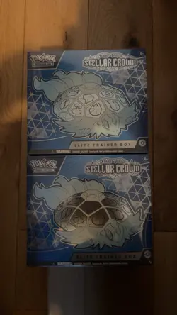 Pokemon TCG Scarlet & Violet Stellar Crown Elite Trainer Box ETB Sealed - Image 2