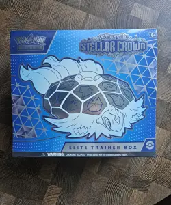 Pokemon TCG Stellar Crown Elite Trainer Box Sealed - Image 1