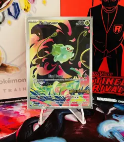 Bulbasaur - 133/132 Mega Evolution Box Topper Stamped Promo Sealed Pokemon TCG - Image 1