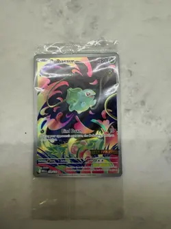 Bulbasaur 133/132 IR Full Art STAMPED SEALED POKEMON TCG Mega Evolution MEG EN - Image 1