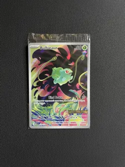 Pokemon TCG Bulbasaur Mega Evolution Stamped Sealed 133/132 - Image 1