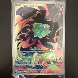 FREE SHIPPING Pokemon TCG Bulbasaur 133/132 (Mega Evolution Stamped) NM Sealed - Image 2