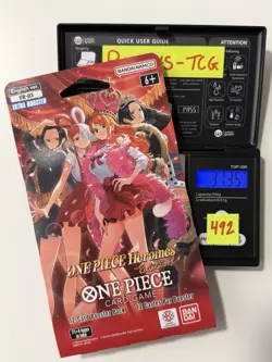 (HEAVY)🔥One Piece Heroines Edition EB 03 Sleeved Booster Pack (Factory Sealed) - Image 1