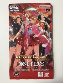 (HEAVY)🔥One Piece Heroines Edition EB 03 Sleeved Booster Pack (Factory Sealed) - Image 2