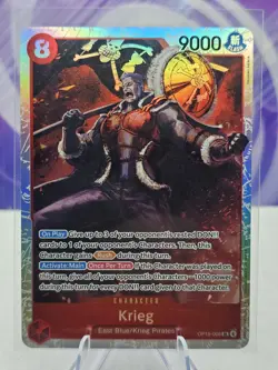 Krieg SR OP15-008 ONE PIECE Adventure on KAMI’s Island English NM - Image 1