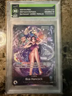 One Piece Boa Hancock Leader Parallel OP07-038 500 Years Degree 10 - Image 1