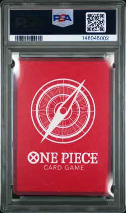 2025 ONE PIECE OP11-A FIST OF DIVINE SPEED ALTERNATE ART MONKEY D. LUFFY PSA 10 - Image 2