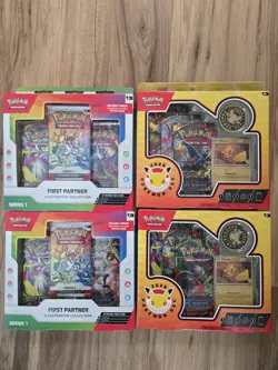 Pokemon TCG First Partner Illustration Collection Bundle - Image 1