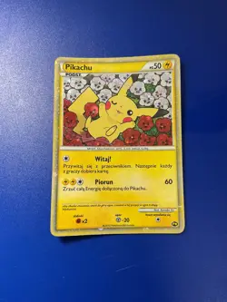 Pokemon TCG Pikachu PW1 World Collection Promo Holo Basic 50HP English 2010 dmg - Image 3