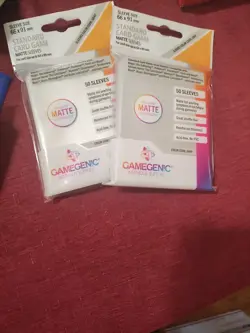 Matte Prime Card Sleeves: Standard GameGenic NEW (100) - Image 1